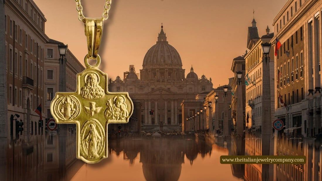 What Is a Four-Way Cross? The Meaning of the Scapular Cross Medal in Catholic Faith