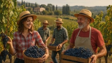 Harvest in Tuscany – La Vendemmia: A Celebration of Grapes, Wine, and Italian Culture