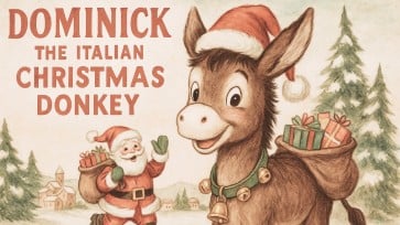 Dominick the Italian Christmas Donkey – Story, Meaning, Lyrics & Holiday Décor Ideas