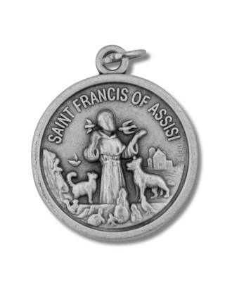St. Francis Pet Medal Made in Italy