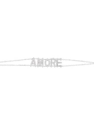 Amore Italian Bracelet Sterling Silver CZ