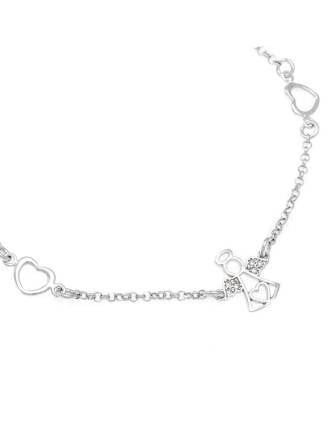 Angel of Love Bracelet Sterling Silver CZ
